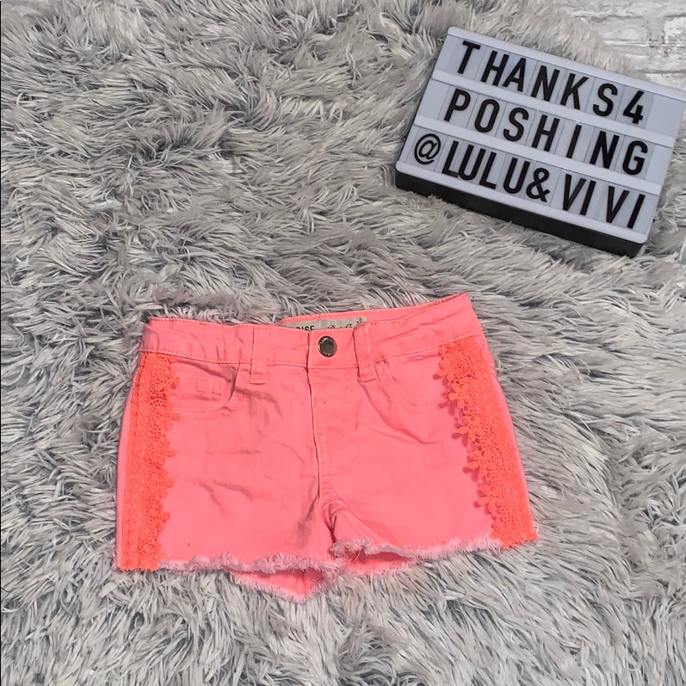 DENIM CO Color Denim Shorts